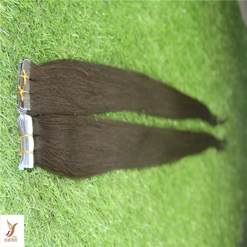 100% Malaysian Human Remy Stariaght Tape Hair Extension 10-30&quot Skin Weft Extensions 6a Unprocessed Pu |