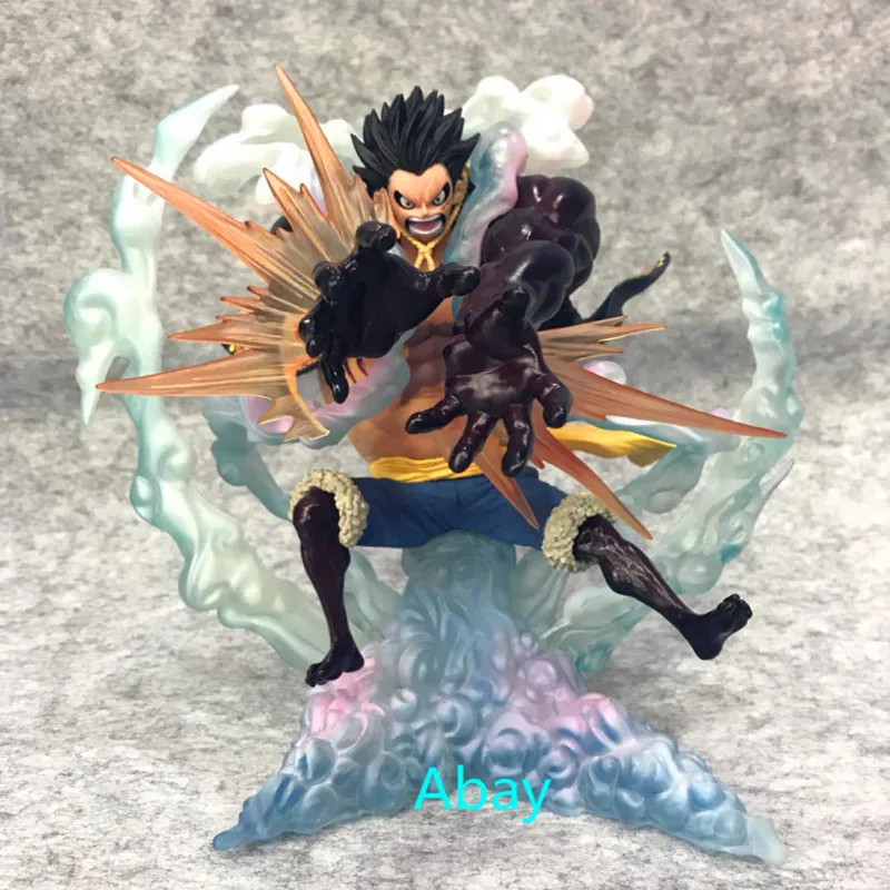 Фото One Piece Monkey D. Luffy The Straw Hat Pirates Gear Fourth Lion Rocket Fifth Sea Emperor PVC Action Figure Toy BOX Y49 Игрушки и One Piece Monkey D. Luffy The Straw Hat Pirates Gear Fourth Lion Rocket Fifth Sea Emperor PVC Action Figure Toy BOX Y49 Игрушки и