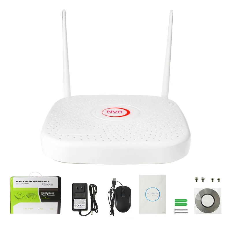 Acesee Hi3520D 9CH 1080 P HD IP WI FI NVR Главная видеонаблюдения Регистраторы H.264 Беспроводной ONVIF