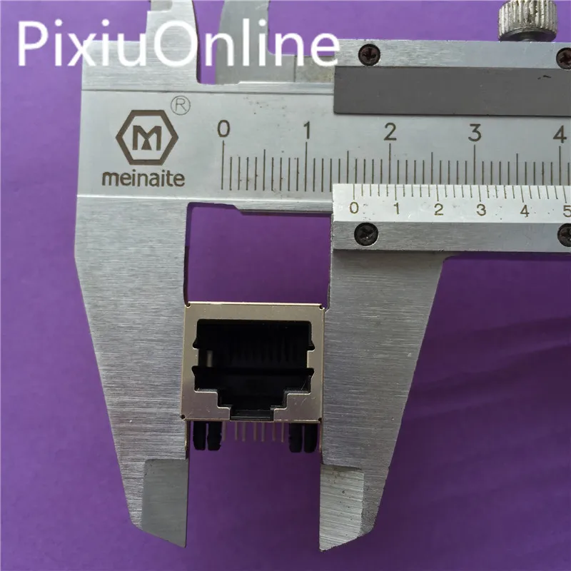 10 шт./лот YT2018 Сетевой интерфейс RJ45 гнездо без лампы 8P8C Кабельный разъем 18*13 мм