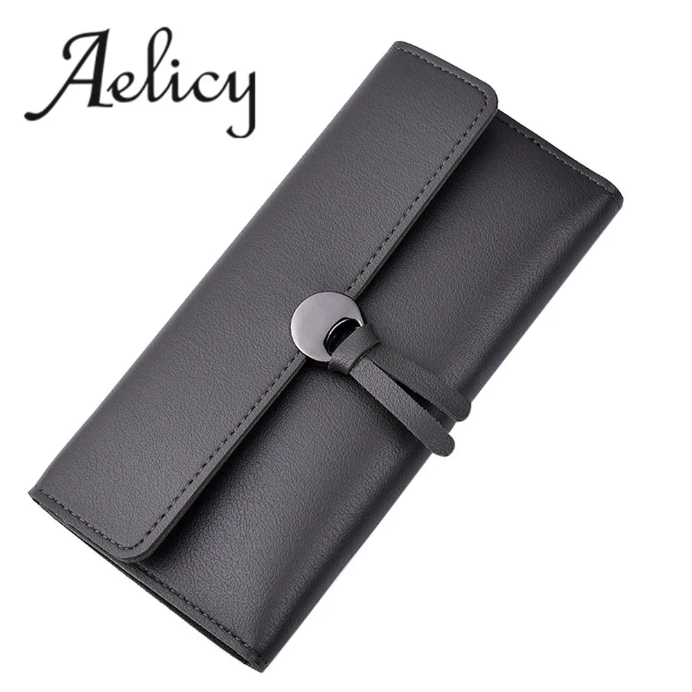 Aelicy роскошная сумка клатч для досуга Длинный кошелек модный дизайнерский