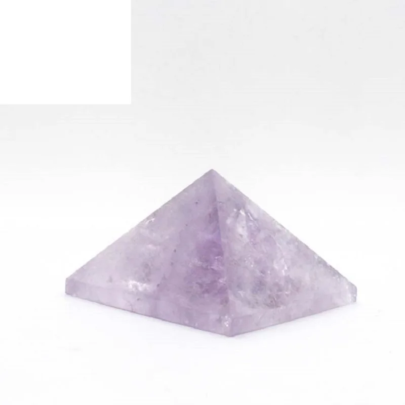 

Amethyst Pyramid Crystal Pyramid Healing Reiki Chakra Crystal Gift Home Decor