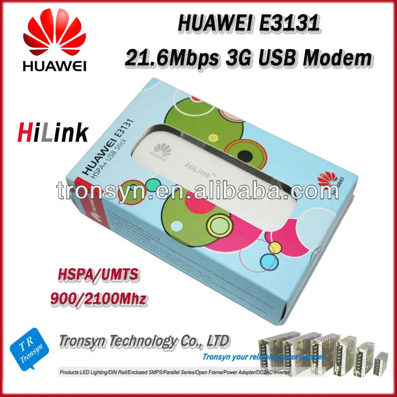 Совершенно новый оригинальный комплект разблокировки 21 6 мбит/с HUAWEI E3131