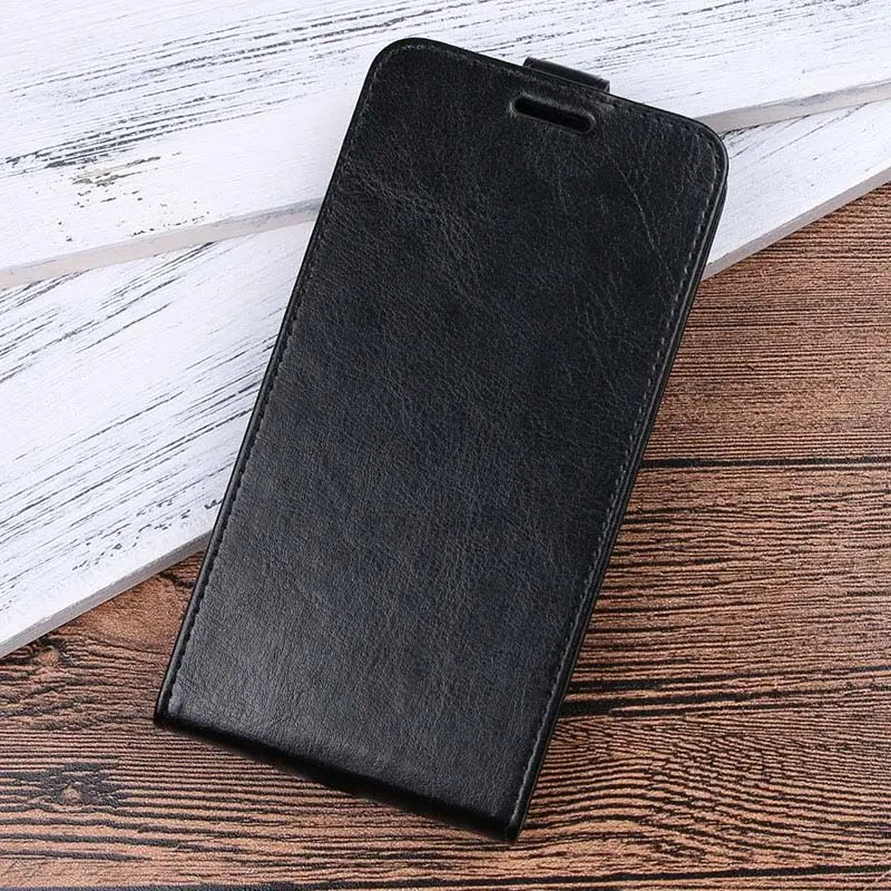 Черный Чехол для huawei Y5 кожаный высококачественный чехол Вертикальный флип защитный чехол для мобильного телефона чехлы для huawei Y5 чехол - Цвет: Черный