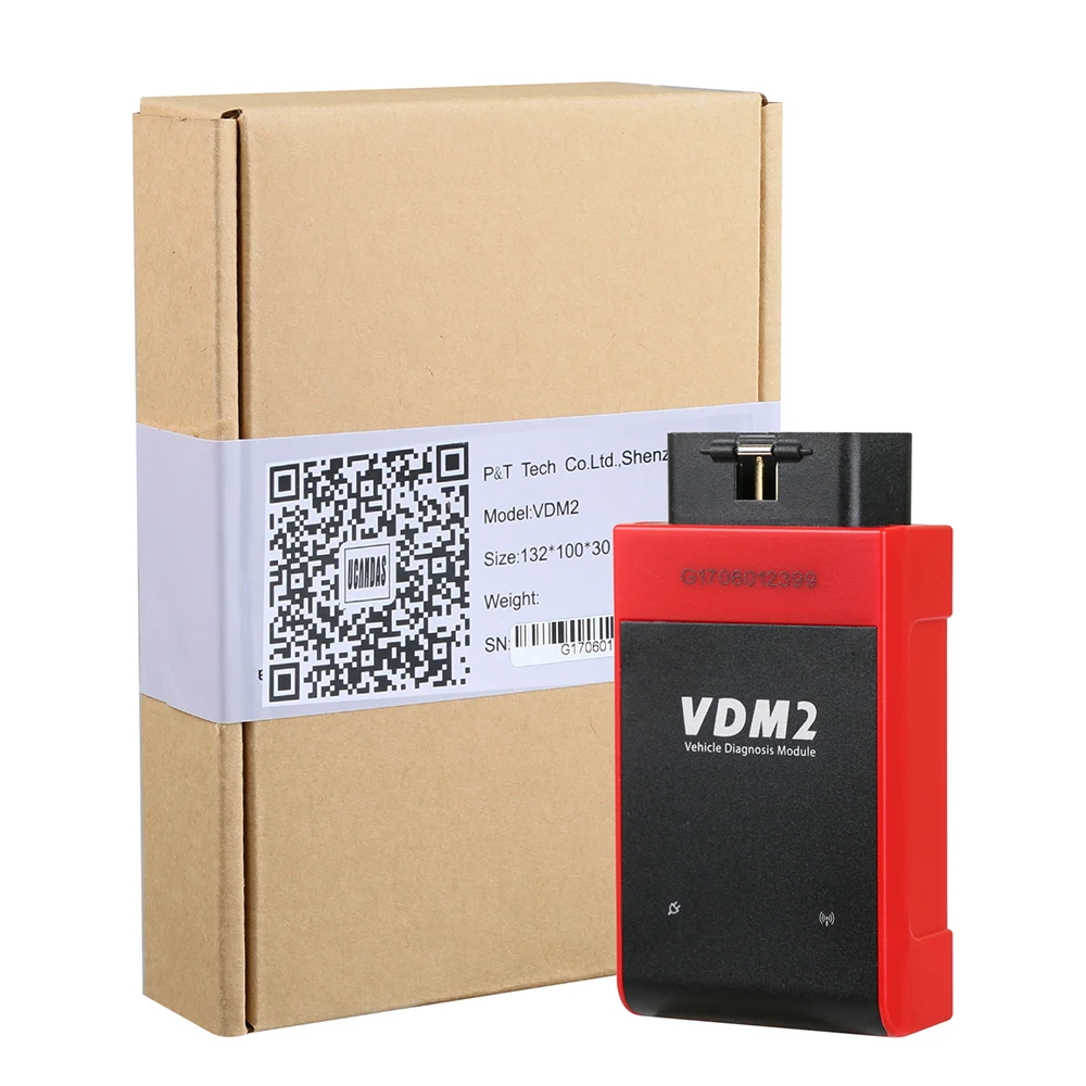 Автомобильный сканер UCANDAS VDM2 VDM II Wi Fi 2 V5.2 поддержка нескольких языков и систем Android