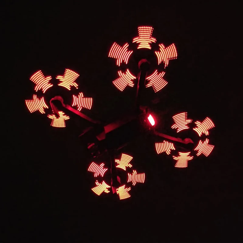 STARTRC DJI Mavic 2 pro LED Flash Word Propeller can programmable pattern paddle Quick-Releas For zoom Drone parts | Электроника