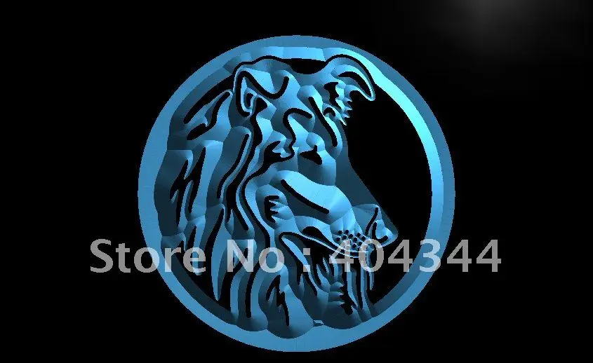 

LB664- Collie Dog Pet NEW LED Neon Light Sign home decor crafts