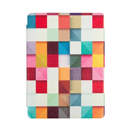 Magic cube Хит, ультра тонкий чехол из искусственной кожи с принтом для, новинка, Kobo Aura Edition, 2, 6 дюймов, читалка, умный, пробуждение/вверх, защитный чехол+ стилус - Цвет: Magic cube