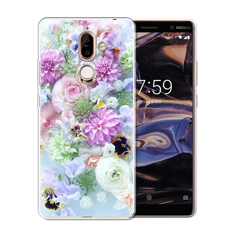 Для Nokia 1 3 5 8 6 2 7 Plus 9 X6 2018 X7 X3 чехол для телефона Мягкий Силиконовый ТПУ мультяшный