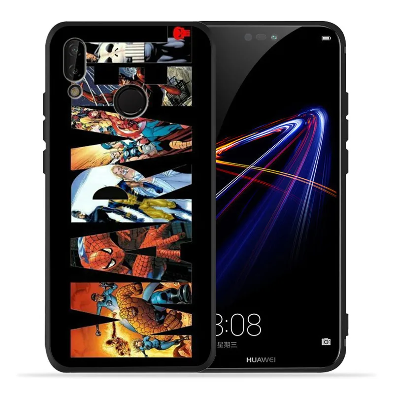 Marvel Groot Мстители для huawei P8 P10 P20 P30 mate 10 20 Honor 8 8X 8C 9 V20 10 Lite Plus Pro Чехол Coque Etui Funda милый