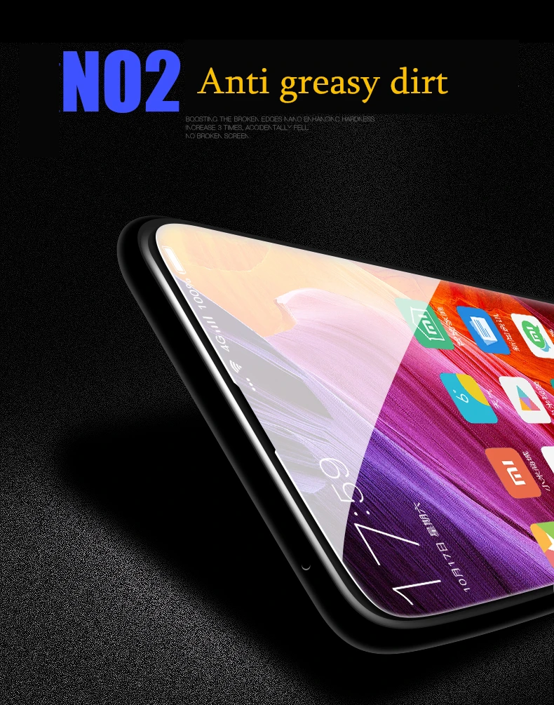 2 шт./лот, полностью закаленное стекло, для xiaomi mi Mix 2, 2 S, 3, защита экрана, 0,26 мм, 9 H, анти-Blu-ray, стеклянная пленка для xiaomi mi x 3, 2s