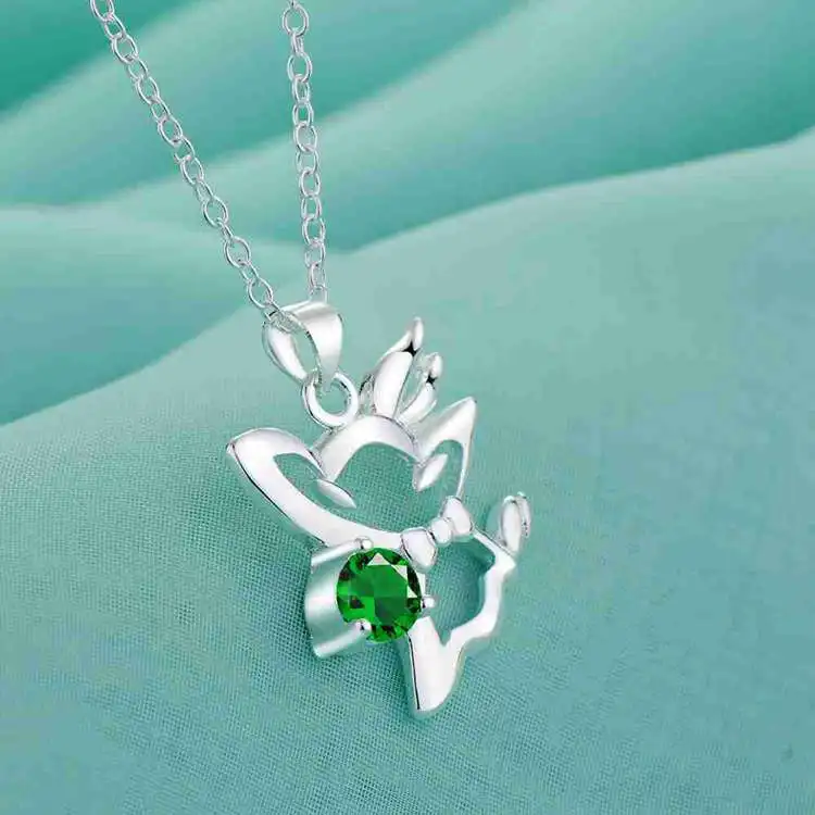 Свадебный подарок красивые ювелирные изделия из серебра 925 пробы цепочки