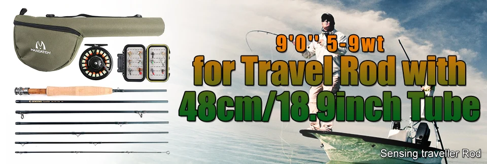 Maximumcatch 5WT Fly Fishing Combo 9FT средне-быстрая Летающая Удочка предварительно намотанная Летающая катушка 5F Fly Line с треугольной трубкой Cordura