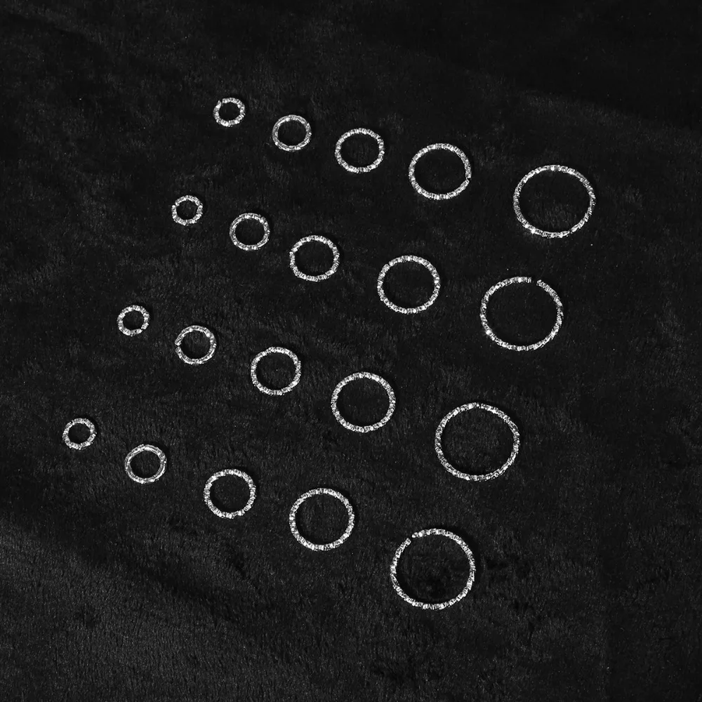 2 colors Styles 50pcs Round Jump Rings fashion Twisted Copper Closed For Diy Fashion Jewelry Accessories | Украшения и аксессуары