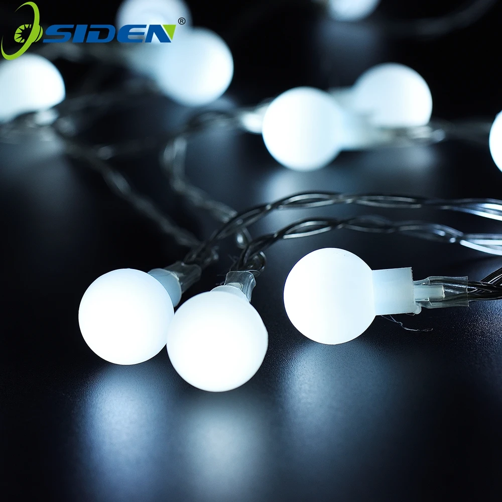 Солнечный праздничный светильник 7 м 50led 12 м 100LED солнечная гирлянда rgb Шар Сказочный светильник s Водонепроницаемый Открытый украшенный Сад Рождество