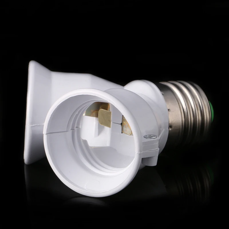 

E27 To Double E27 Base Socket Extender Adapter Converter LED Light Lamp Bulb