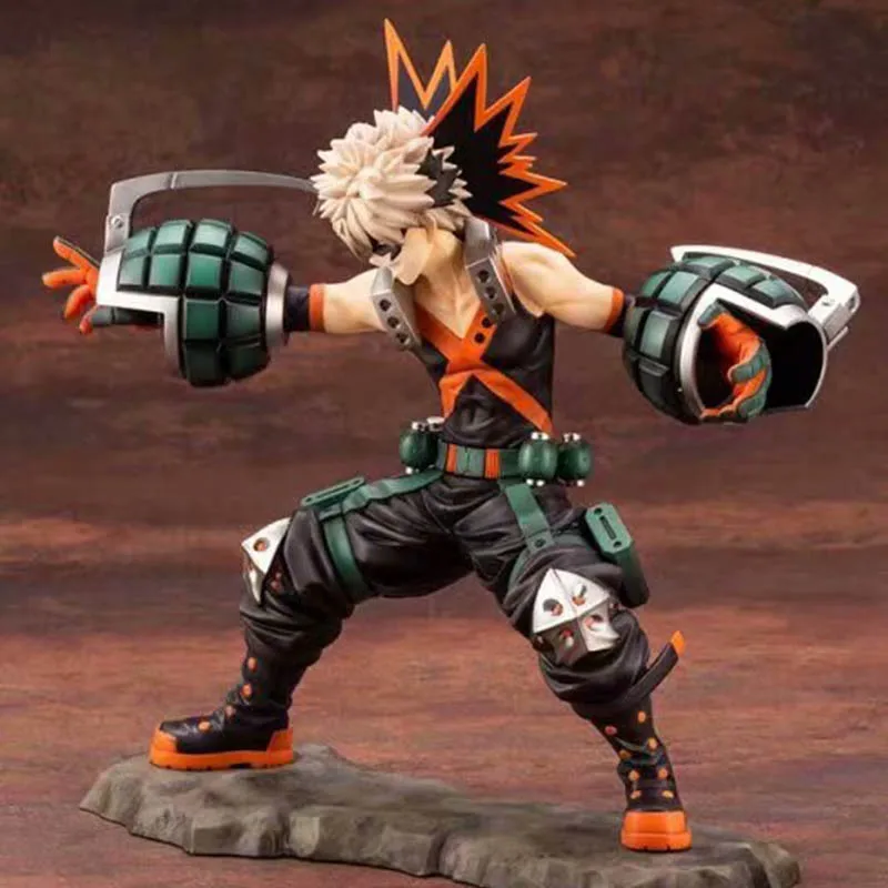 My Hero Academy Bakugou кацуки экшн-фигурка 1/8 масштаб окрашенная фигурка два лица Боевая версия. Bakugou кацуки ПВХ фигурка
