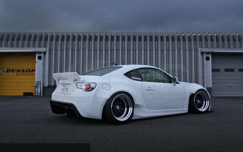 Стекловолокно FRP крыло наборы 8 шт. подходит для GT86 FT86 ZN6 FRS BRZ ZC6 RB Ver.2 стиль переднее