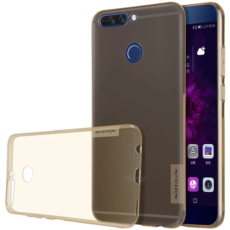 Для Huawei Honor 8 Pro чехол Nillkin прозрачный мягкий Силиконовый ТПУ для V9 задняя крышка