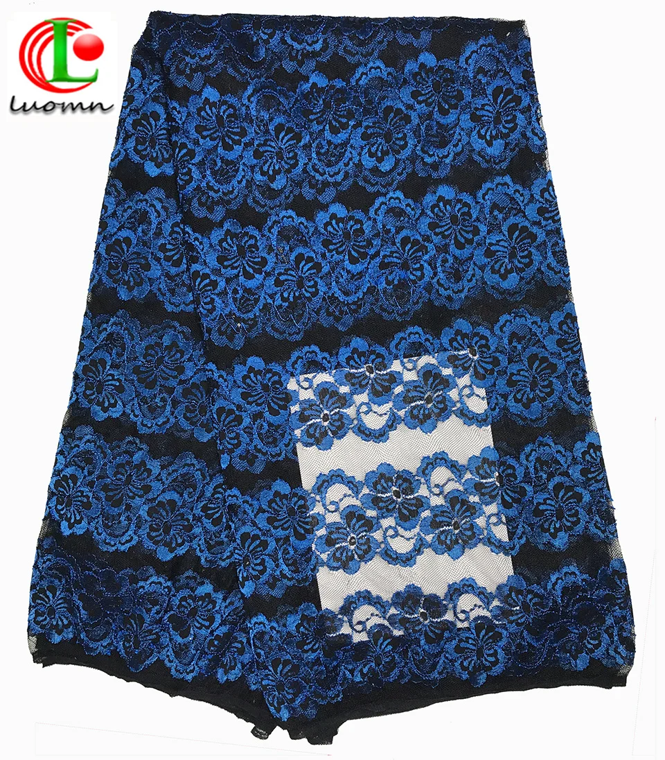 Французская чистая кружевная ткань 2018 последняя африканская с петлевая вышивка