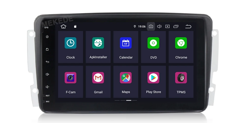 Полное касание! ANDROID 9,0 dvd-плеер для автомобиля/Mercedes Benz W209 W203 W168 ML W163 W463 Viano W639 Vito Wifi gps BT Радио DVR Canbus