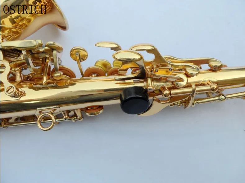 Изогнутый саксофон сопрано Золотой-подходит как для специалистов так и