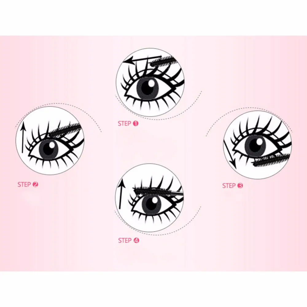 Бренд макияж 3D плотный Керлинг Тушь Объем Экспресс Накладные удлинение ресниц