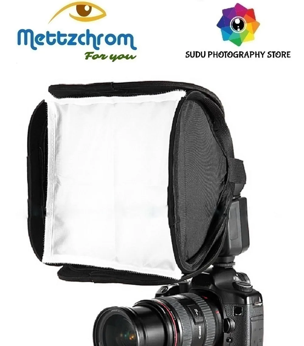 23x23 см портативный софтбокс для Canon Nikon Yongnuo Godox универсальный