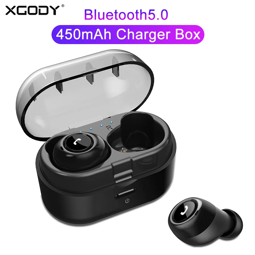 XGODY CP7 TWS Mini True беспроводной Heaphones шумоподавление Bluetooth 5 0 наушники с двойной