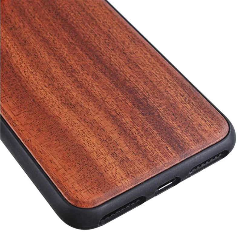 LANCHE Для iPhone 6 s Плюс 5 5S SE 7 дело Роскошные Изначально Bamboo Cherry Груша Орех Деревянный +