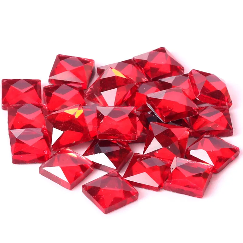 Бесплатная доставка! Горячая распродажа! Красная квадратная плоская задняя