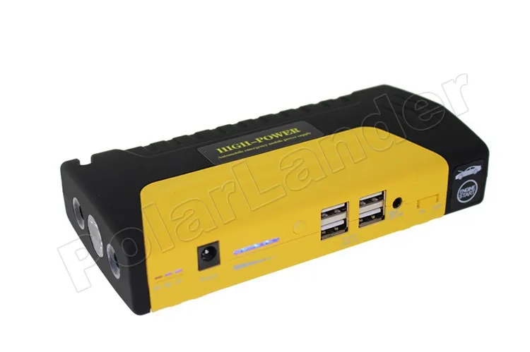 Автомобильный усилитель jumper Jump Starter высокой емкости 4 USB Power Bank аварийное зарядное