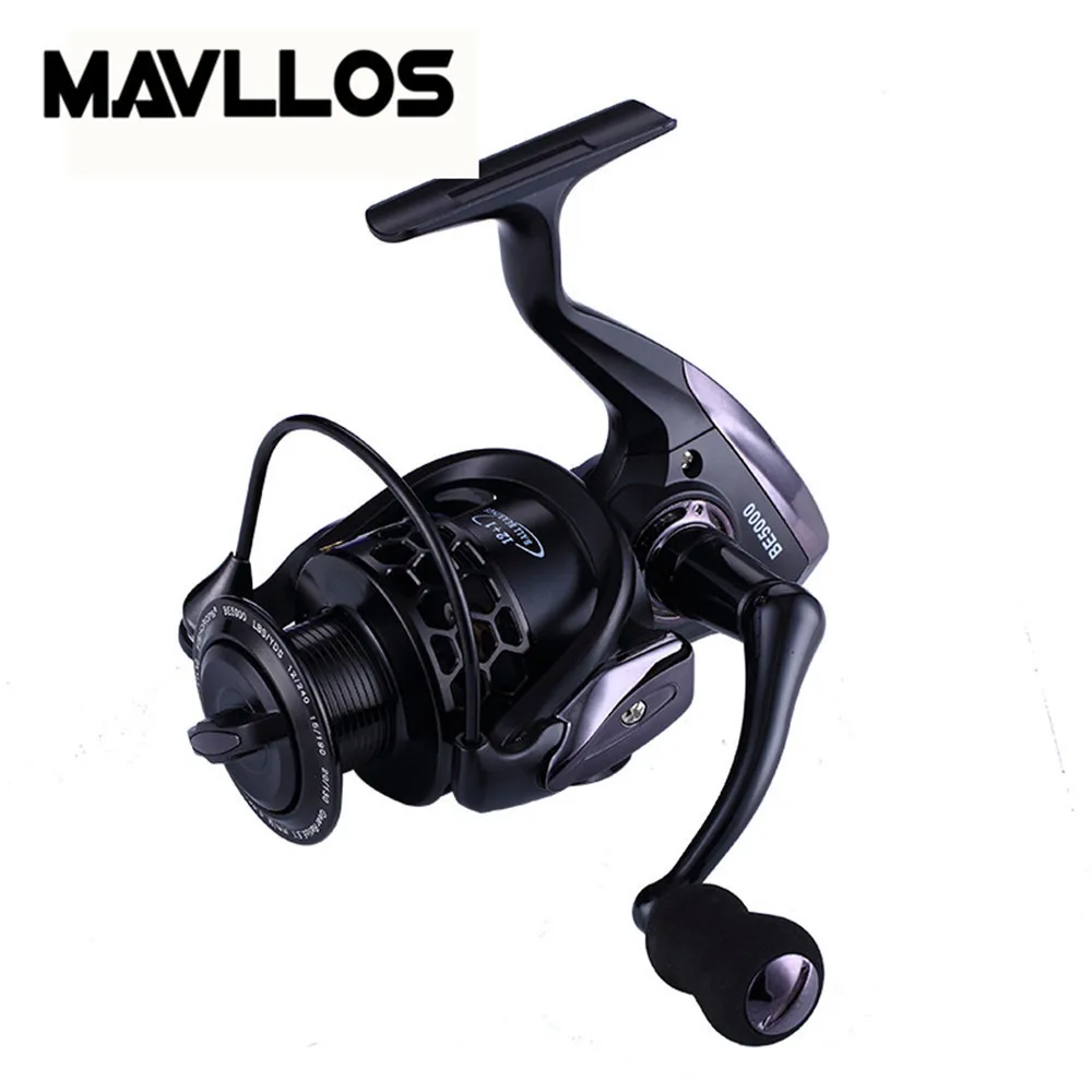 Mavllos 13BB соотношение скоростей 5,1: 1 Катушка для ловли карпа в соленой воде 1000 3000 5000 ЧПУ процесс металлическая ручка катушка спиннинга