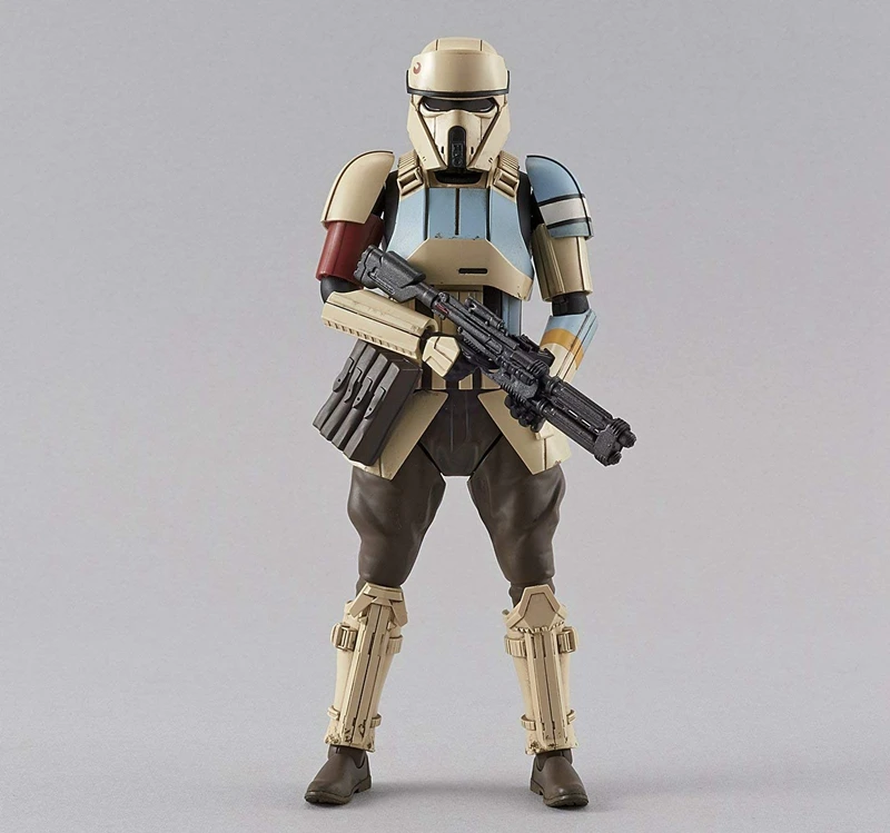Оригинальные BANDAI Звездные войны персонаж линия 1/12 Scal Shoretrooper фигурка Juguetes Brinquedos