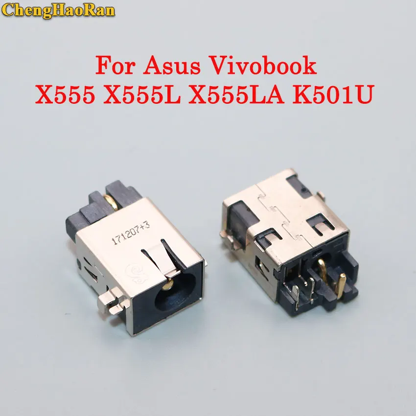 ChengHaoRan DC Jack Разъем питания для зарядки порта Asus Vivobook X555 X555L X555LA X555LN K501U V301 V301L
