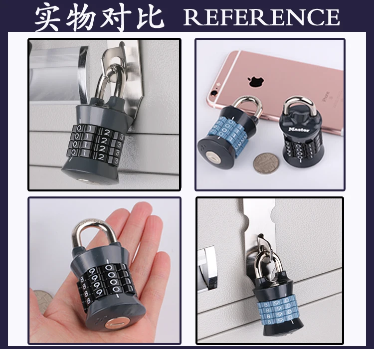 

master safe lock 4 number code lock for real life room escape