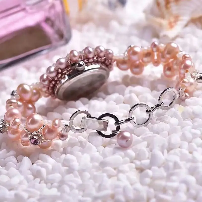 Специальное предложение жемчужный браслет часы 18 лет новые женские Taobao источник модные декоративные часы