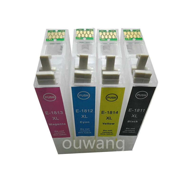 T1811 T1812 18XL многоразовый картридж для EPSON XP 30 102 302 402 202 305 205 212 405 312 412 415 215 принтер + 400