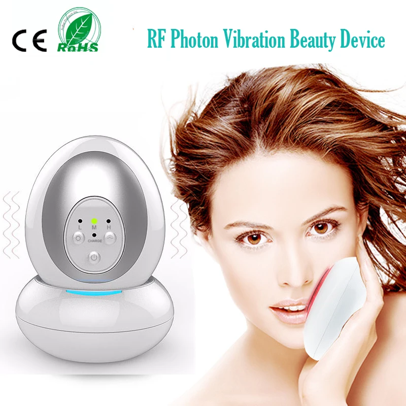 Высокочастотная вибрация RF радиочастотная 3 вида цветов Led фотон омоложение кожи