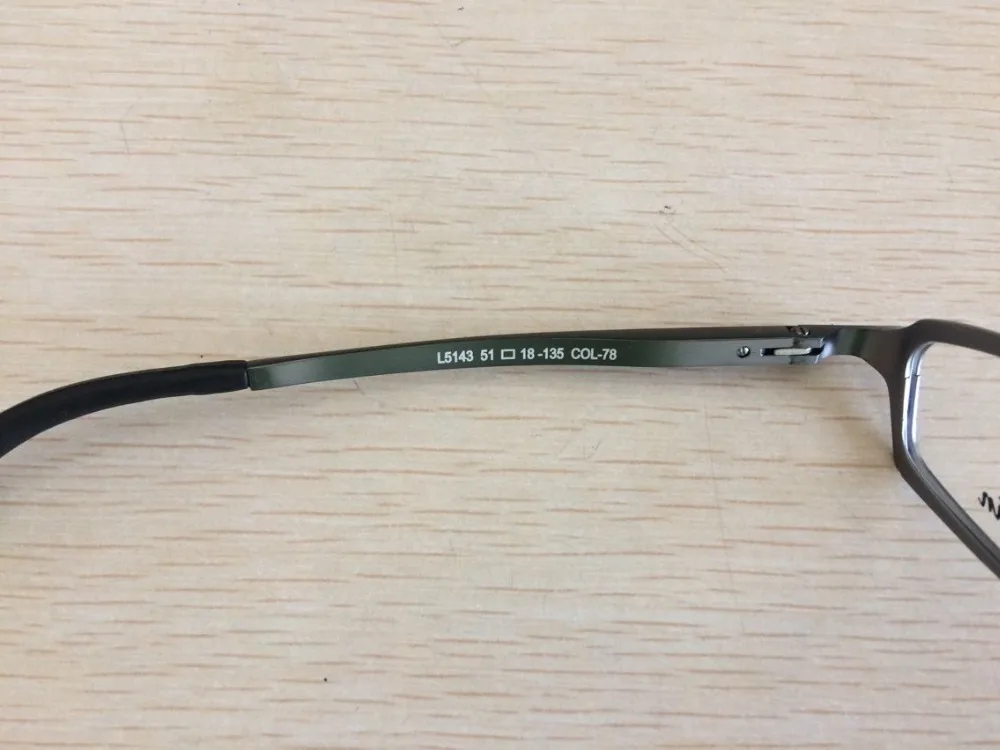 Новая модная алюминиевая оправа для очков оптическая металлическая