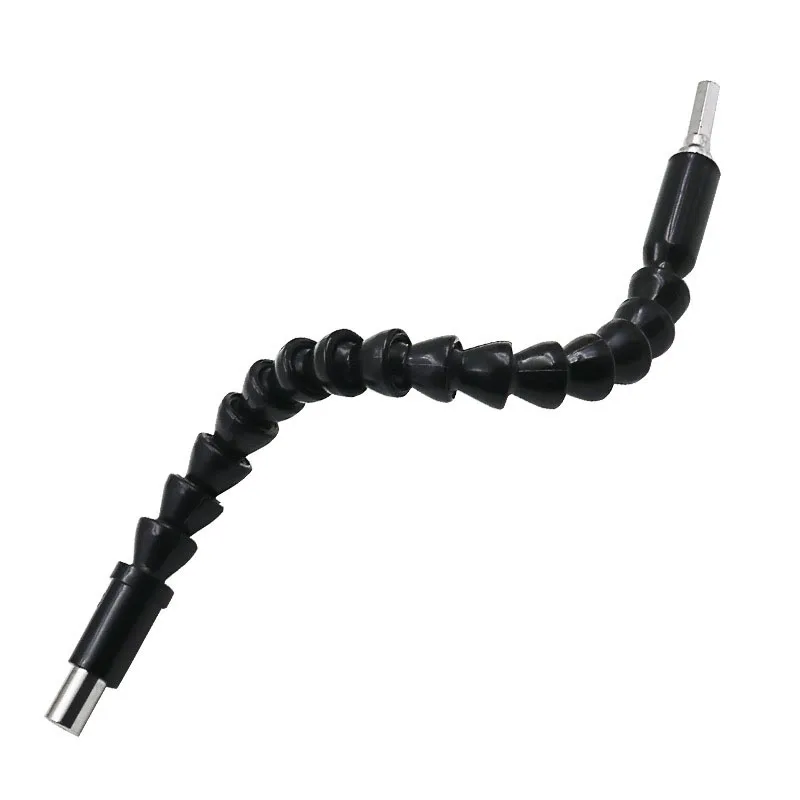 

Car Repair Tools Black 295mm Flexible Shaft Bits Extention Screwdriver Bit Holder Connect Link Electronics Drill 1/4" Hex Shank