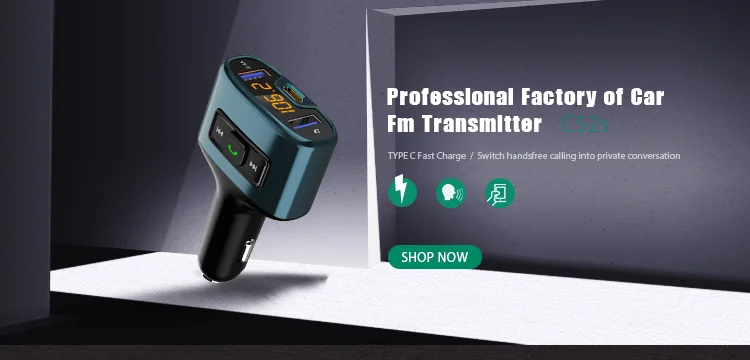 VANJEW BT77D Hands-free Bluetooth автомобильный комплект Автомобильный fm-передатчик двойной USB 5 В 3.4A автомобильный заряд телефона fm-модулятор mp3-плеер