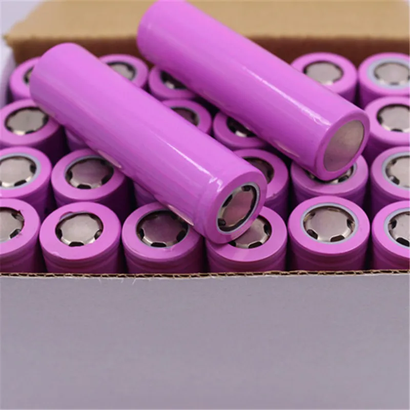 Pink 5Pcs 18650 2200mah 3.7v Rechargeable Li Ion Battery Free Shipping | Электроника