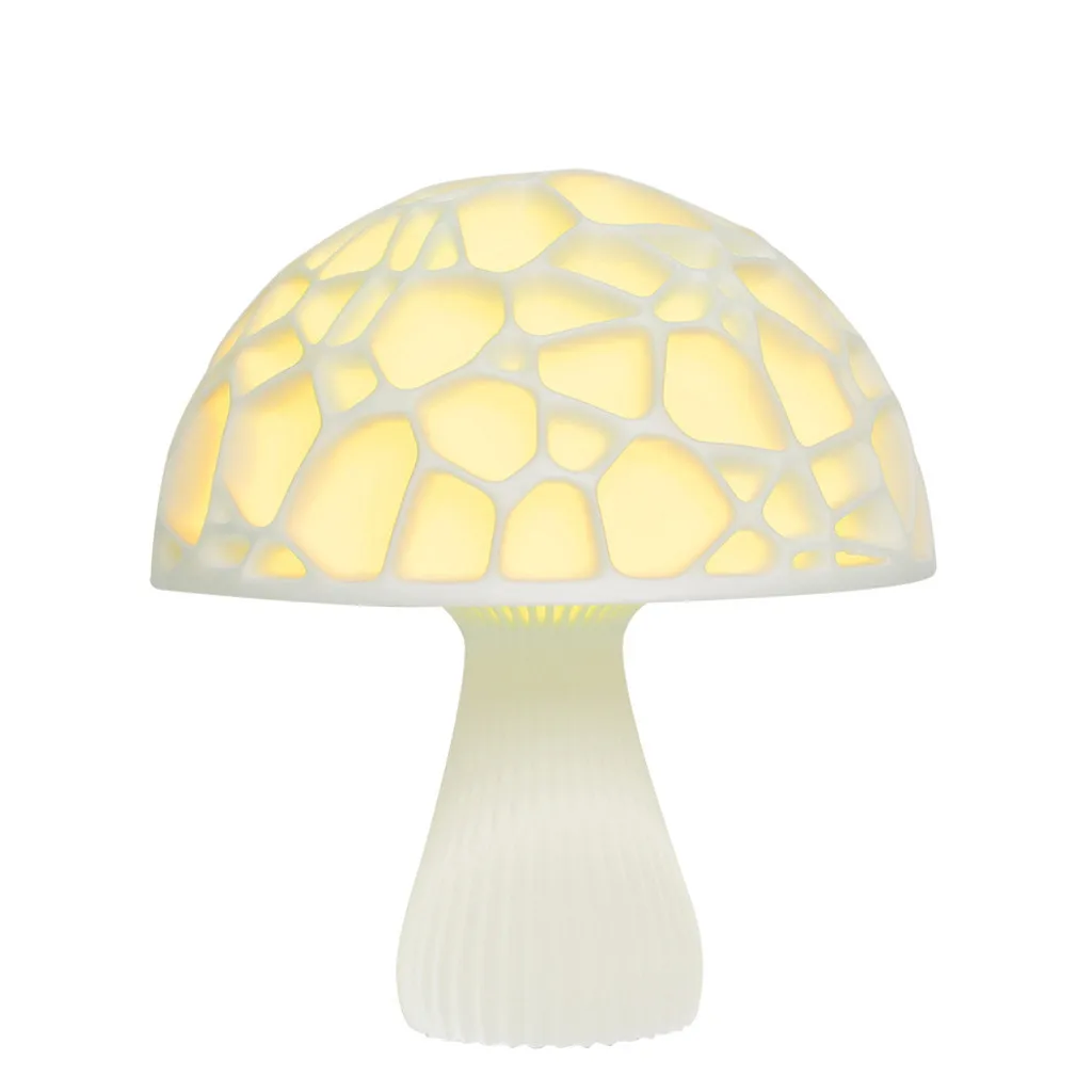 Dropshipping Mushroom Moon Lamp 3D Light Decoration Night Pat | Дом и сад