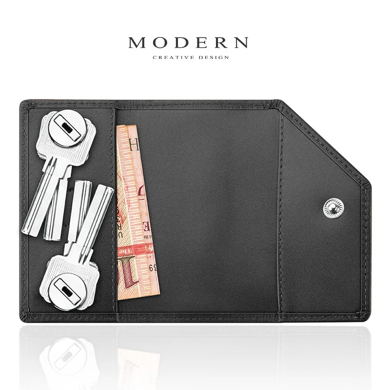 Современный держатель для ключей из натуральной кожи|Ключницы| |