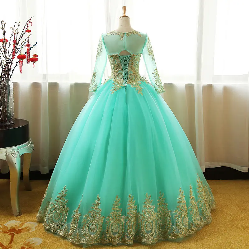 Бальное платье платья для Quinceanera розовые мятные светло голубые цвета шампанского