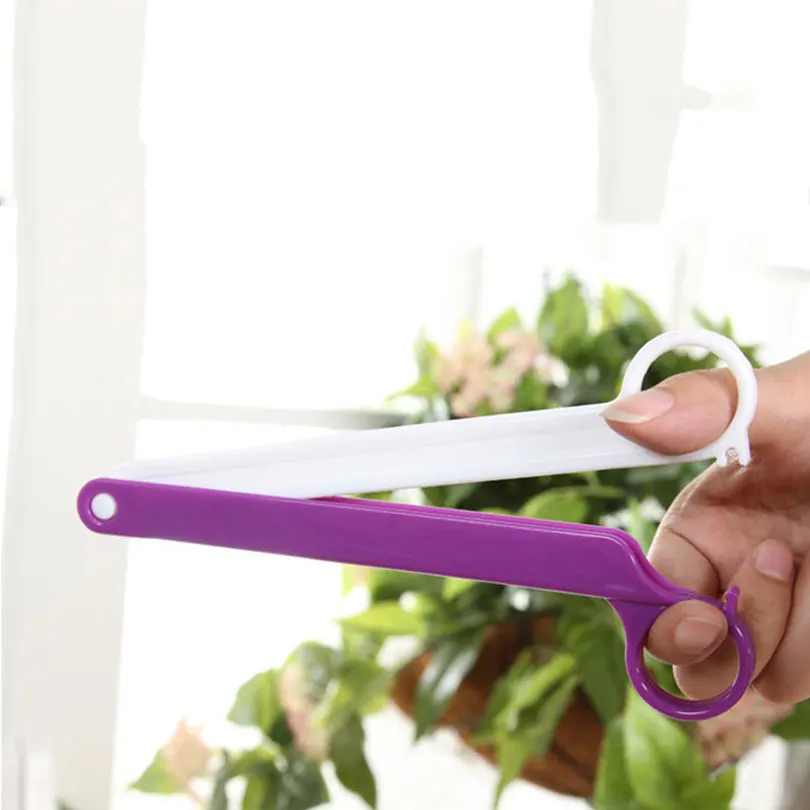 Креативный зажим для герметизации сумки в форме ножниц пластиковый подвесной