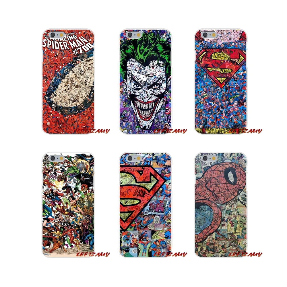 Для Samsung Galaxy A5 A6S A7 A8 A9S Star J4 J6 J7 J8 Prime Plus 2018 Чехлы для сотового телефона dc comic spiderman