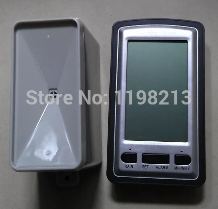 Беспроводной измеритель дождя дождевик термометр Метеостанция для внутреннего