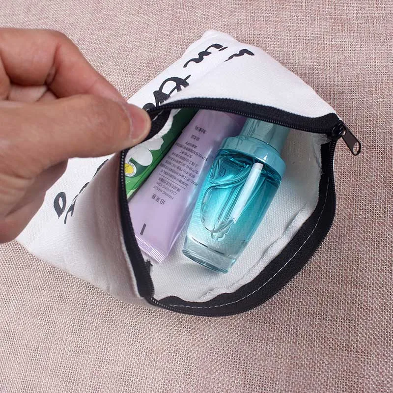 Женский чехол для косметики My Face Is In This Bag простой с 3D принтом новинка 2019